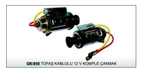 Cakmak Komple 12v Ck010 Tofas Kablolu - - REMARK R001 6620