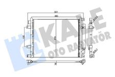 KLIMA RADYATORU KONDENSER NISSAN ALMERA 12- MI - KALE 357730