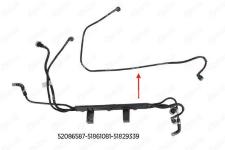 YAKIT BORUSU BRAKET HARIC EURO 5 DOBLO 1.3 D M - IBRAS 14722