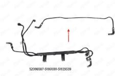 YAKIT BORUSU BRAKET HARIC EURO 5 DOBLO 1.3 D M - IBRAS 14721