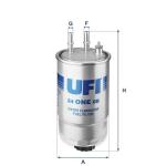 YAKIT FILTRESI BOXER-JUMPER-DUCATO-DAILY F30DT - UFI 24ONE0B