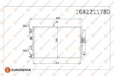 KLIMA RADYATORU DV61 19710 AD/AB/AC F - EUROREPAR 1682211780