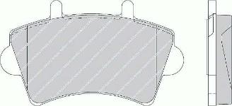 FREN BALATASI ON RENAULT MASTER II/MOVANO  - FERODO FVR1452W