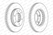 On Fren Diski Ford Ranger Tke 2.2-3.2 11-Mazda Bt 50 2.2tdci - FERODO DDF2462C-1