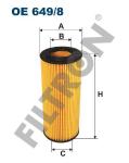 Yag Filtresi Bmw M57 N E46 E90 E60 E92 E93 E63 E64 E65 E83 E - FILTRON OE649.8