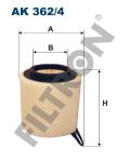 Hava Filtresi Bmw N43 N45 N46 E81 E82 E87 E88 E90 E91 E92 E9 - FILTRON AK362.4