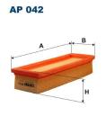 HAVA FILTRESI FIAT UNO 70 1.4 91- 7554755 - FILTRON AP042