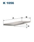 POLEN FILTRESI JUMPER-DUCATO-BOXER 1.9D-1.9T - FILTRON K1056