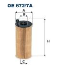 YAG FILTRESI BMW B37 B38 B46 B48 B47 F10  - FILTRON OE672.7A
