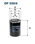Yag Filtresi Audi A6 4b/c5 1.8 T 150hp 01/97-05/05 - FILTRON OP526.6