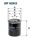 Yag Filtresi Cmax Focus 1.8 2.0 03 12 -fiesta 1.0 10 Mondeo  - FILTRON OP629.2