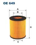 Yag Filtresi Bmw 3 Serisi E36 91-98.5 E39 9 - FILTRON OE 649