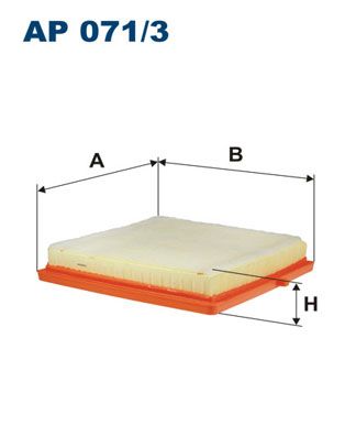 HAVA FILTRESI OPEL ADAM 1.0 14 1.2-1.4 12 - FILTRON AP071.3