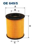 Yag Filtresi Bmw 3 Serisi E46 99-05.5 E39 - FILTRON OE 649/5