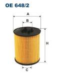 Yag Filtresi Opel Vectra-b 2.5i V6 170hp 10/95-12/00 - FILTRON OE648.2