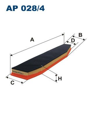 HAVA FILTRESI BMW N47 M57 X3 E83 06 11 - FILTRON AP028.4