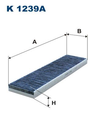 KABIN FILTRESI KARBONLU  MINI ONE 09-/COOPE - FILTRON K1239A