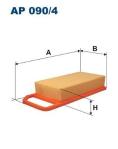 HAVA FILTRESI P407 1.8-1.8 16V-2.0-2.0 16V - FILTRON AP090.4
