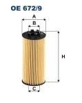 YAG FILTRESI BMW B37 B38 B47 B48 F40 F45  - FILTRON OE 672/9