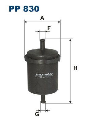 YAKIT FILTRESI BENZIN FILTRESI FIAT UNO/TEMP - FILTRON PP830