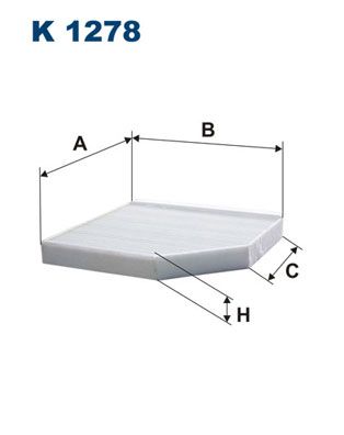 FILTRE POLEN  AUDI A4 A5 Q5 1.8 2.0 3.0 TFSI - FILTRON K1278