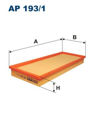 HAVA FILTRESI JAGUAR XTYPE 2.1V6 2.5V6 3.0 - FILTRON AP193.1