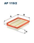 HAVA FILTRESI MERCEDES M260 X247 W177 W247 - FILTRON AP119.2