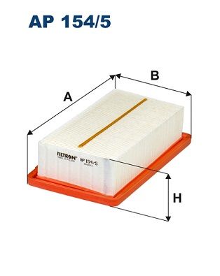 Hava Filtresi Captur-clio V-micra 1.0 71-90ps X-trail 2.0 Dc - FILTRON AP154.5