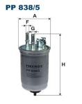 Yakit Filtresi Ford Focus 1.8 Di/tddi 99-04.1.8 T Di/tddi 98 - FILTRON PP 838/5