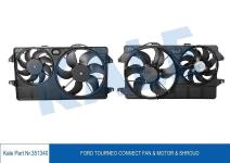 FAN MOTORU KLIMALI CIFTLI FORD CONNECT 1.8 TDC - KALE 351340