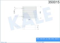 EVAPORATOR FORD FIESTA. KA. PUMA. STREET KA.MA - KALE 350015