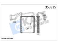 KALORIFER RADYATORU ARKA FORD TRANSIT V-362/63 - KALE 353835