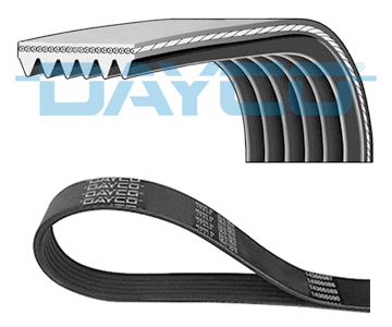 VANTILATOR KAYIS  FORD COURIER 17-   VOLKSWAG - DAYCO 6PK950