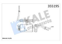 KALORIFER RADYATORU KLIMALI/BORULU FORD TRANSI - KALE 355195