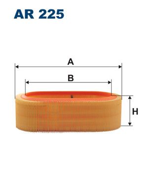 HAVA FILTRESI TRANSIT 86- TRANSIT 92 - FILTRON AR225