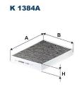 POLEN FILTRESI FORD VOLVO BM 14- 31407748 - FILTRON K1384A
