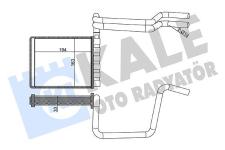KALORIFER RADYATORU FORD C-MAX/FOCUS III/TRANS - KALE 355125