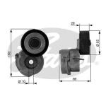 ALTERNATOR GERGI RULMANI KUTUKLU DOBLO IDEA S - GATES T38440