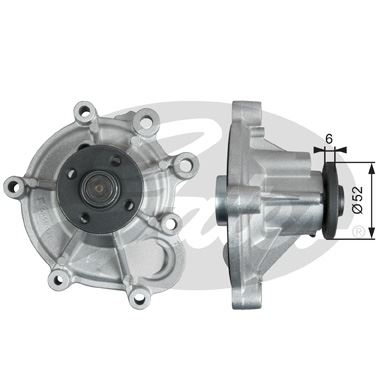 DEVIRDAIM POMPASI MERCEDES M271 W203 W204 CL2 - GATES WP0129