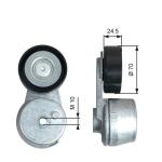 VANTILATOR GERGISI ASTRA K/CORSA E/INSIGNIA B - GATES T39375