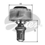 TERMOSTAT 89 R9 R11 R21 CONCORDE CLIO I - GATES TH01489