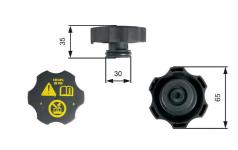 RADYATOR YEDEK SU DEPO KAPAGI OPEL ASTRA J CRU - GATES RC249