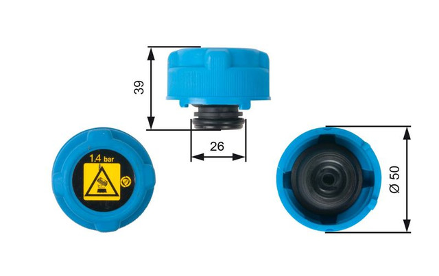 SOGUTMA KAPAGI FIAT BRAVO 10- FIORINO 07- LINE - GATES RC216
