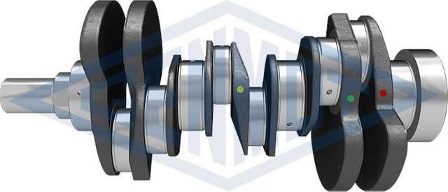 KRANK MILI 2.7 V6 TD FORGING/DOVME CELIK DIS - GENMOT 1302-1
