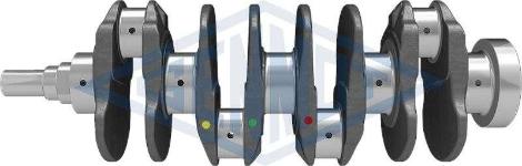 KRANK MILI CIVIC 1.6 90-06 24MM HONDA CIVIC 1. - GENMOT 1690