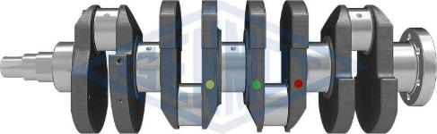 Krank Mili Vectra A -Vectra B 96-98 Astra F -Omega B -Calibr - GENMOT 1553