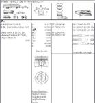 Piston Segman Megane İii Scenic İii Fluence 1.5dci 16v 90 Hp - GOETZE 8771952050100G