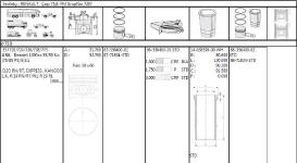 Motor Gomlek Megane R19 Clio Expres Kangoo 1.4i E7j E6j 75.8 - GOETZE 46383900G