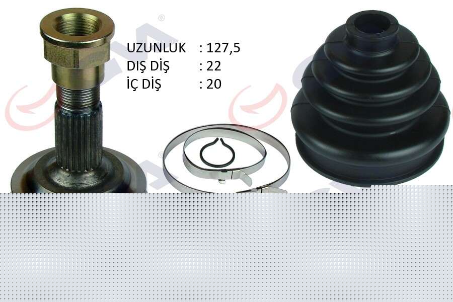 AKS KAFASI DIS ON FIAT TEMPRA 1.4i 92-99 22x2 - GVA 4426120K