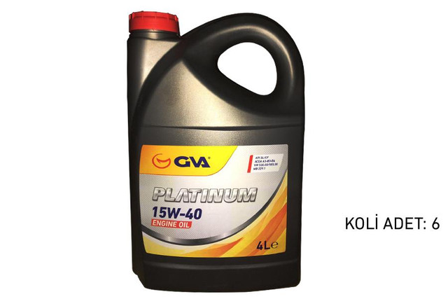 MOTOR YAGI 15W40 4 LT PLATINUM MINERAL API SL/ - GVA 9920422
